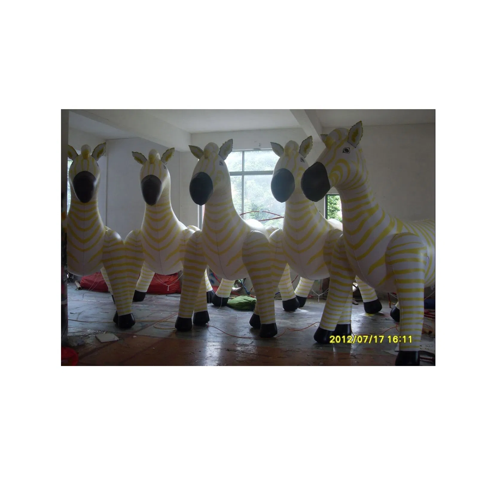 Boyi Inflatable Advertisnig Zebra Animal Inflatable Zebra Horse