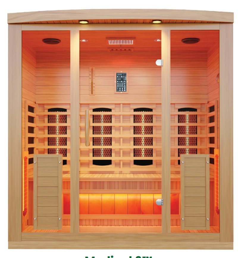 Инфракрасная сауна на 4-6 человек, кедр