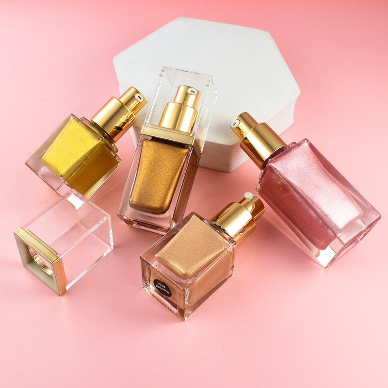 Neutral Highlight Spray Glitter Highlighter Liquid Makeup Contour Highlight