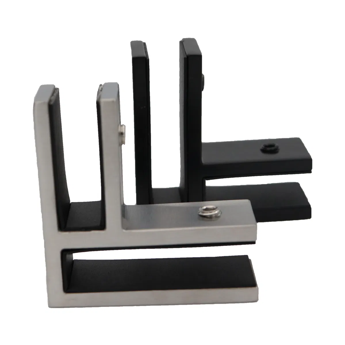 Stainless Steel 90 Degree Glass to Glass Corner Clamp