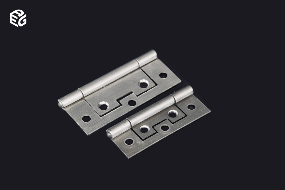 Bulk Supply 2" Steel Hinge - 1.2mm Satin Finish Non-Mortise
