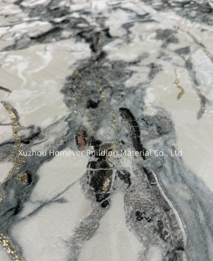 Европейские самоклеящиеся обои из пены с цветочным узором