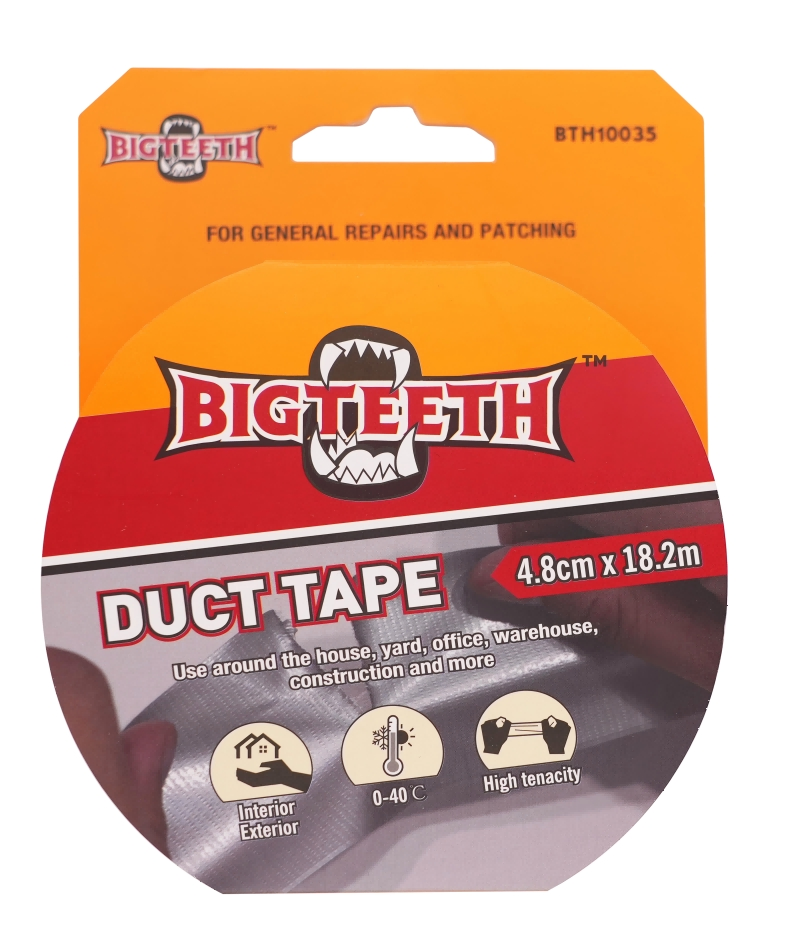 Bigteeth™ Bth10035 Grey Duct Tape 4.8cm X 18.2m