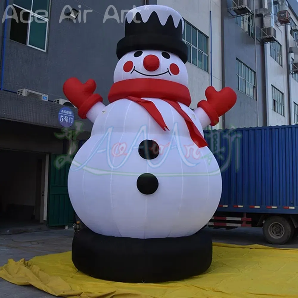 Outdoors Giant 6mh Inflatable Snowman for Merry Christmas Home Yard Garden Decoration