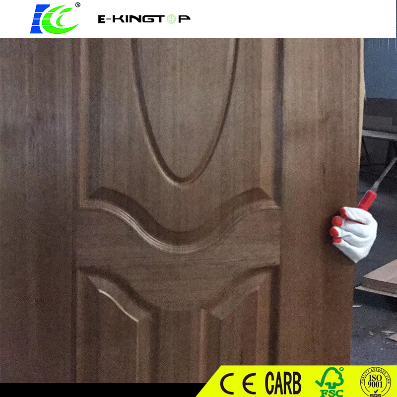 Factory Price Faced Moulded HDF Door Skin/Melamine Door Skin