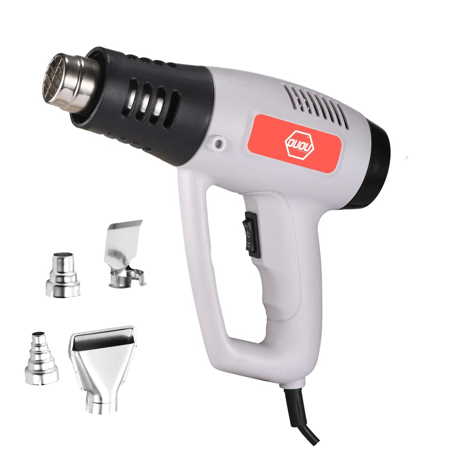 Customized Electric Heat Gun 1600W with Adjustable Temperature for PVC Shrink Wrap