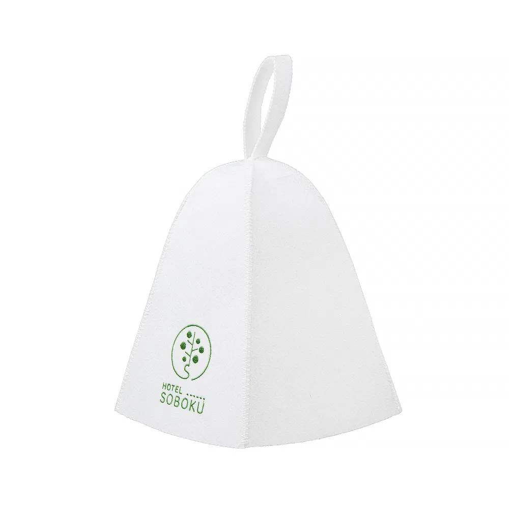 Virgin Wool Sauna Hood - Unisex Heat Retention Headwear for Finnish Steam Bathing