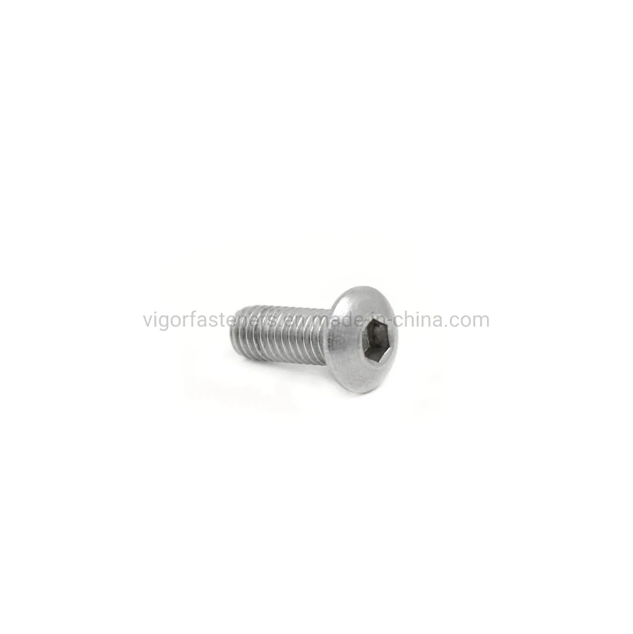 Socket Button Cap Screw for Machine with Stainless Steel ISO 7380 Hex Nails