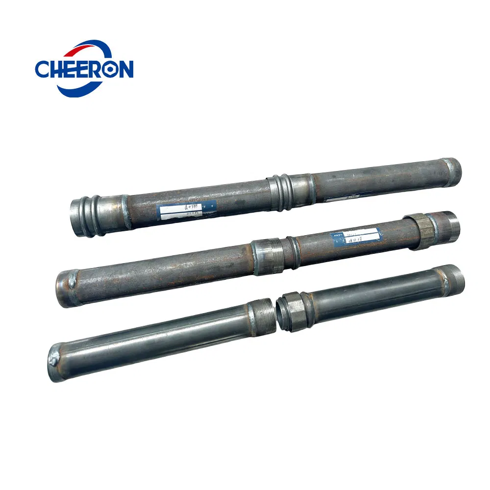 High-Performance ASTM A36 CSL Testing Pipes Cross Sonic Logging Tube for Concrete