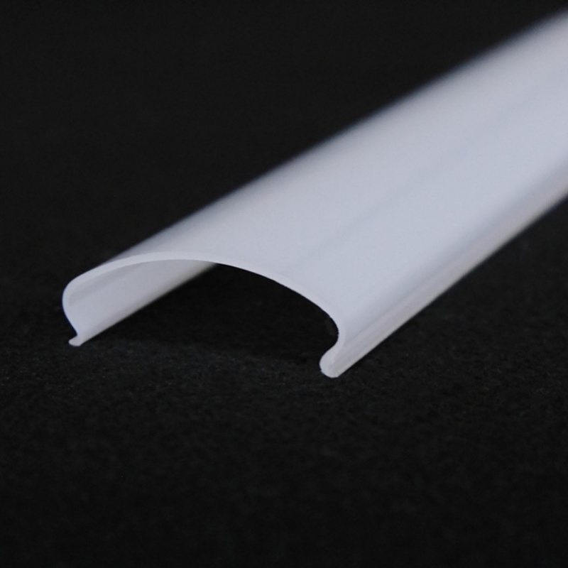 Plastic Clear Tube Cover for LED Strip Diffuser Electric Lamp Cover LED Light PC Cover