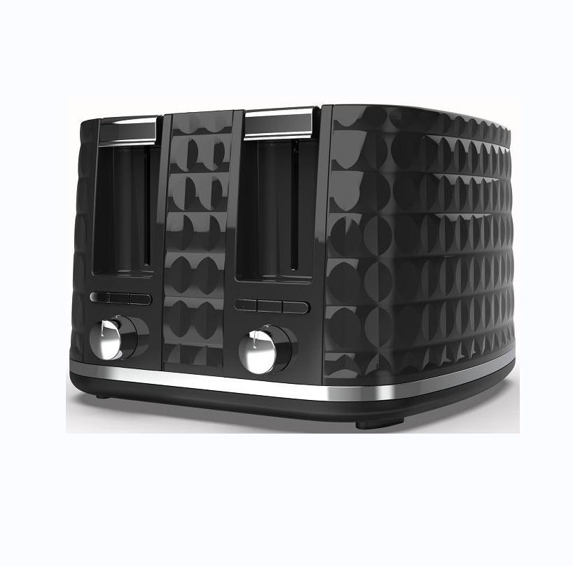 Hot-Selling 4 Slice Stainless Steel for Household Electric Bread Toaster Machine