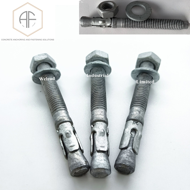 Анкерный болт клиновой 10x100 оцинкованный для бетона