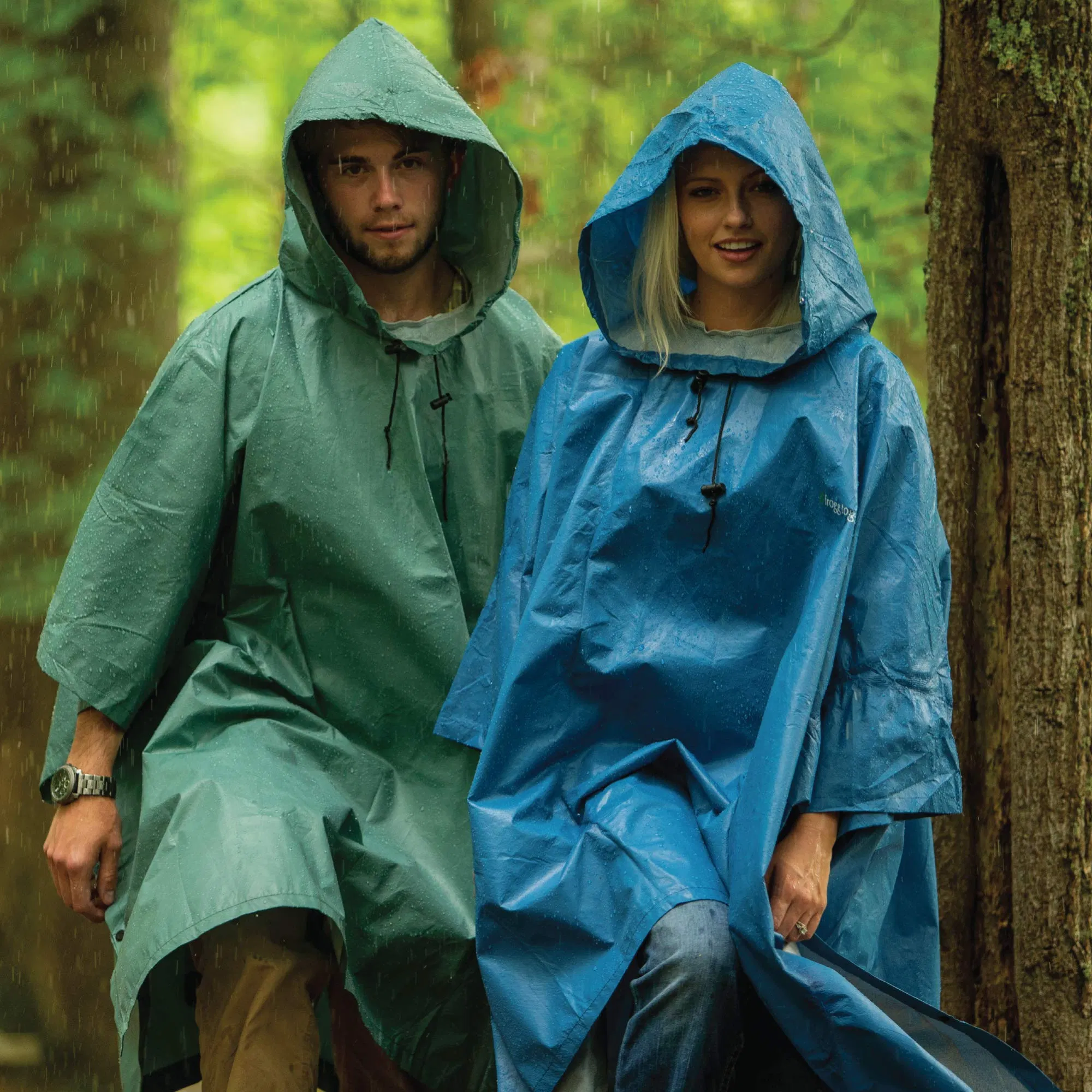 Flash Sale PU Coated Waterproof 210t Outdoor Multifunctional One Piece Raincoat
