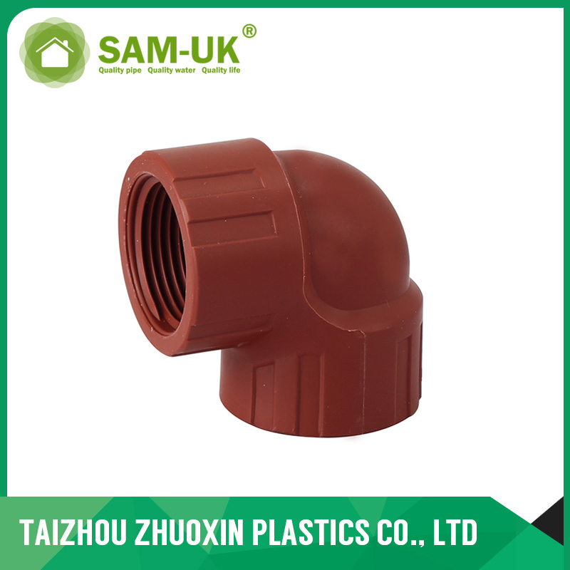 Pph Threaded Pipe Joint 90 Degree Elbow