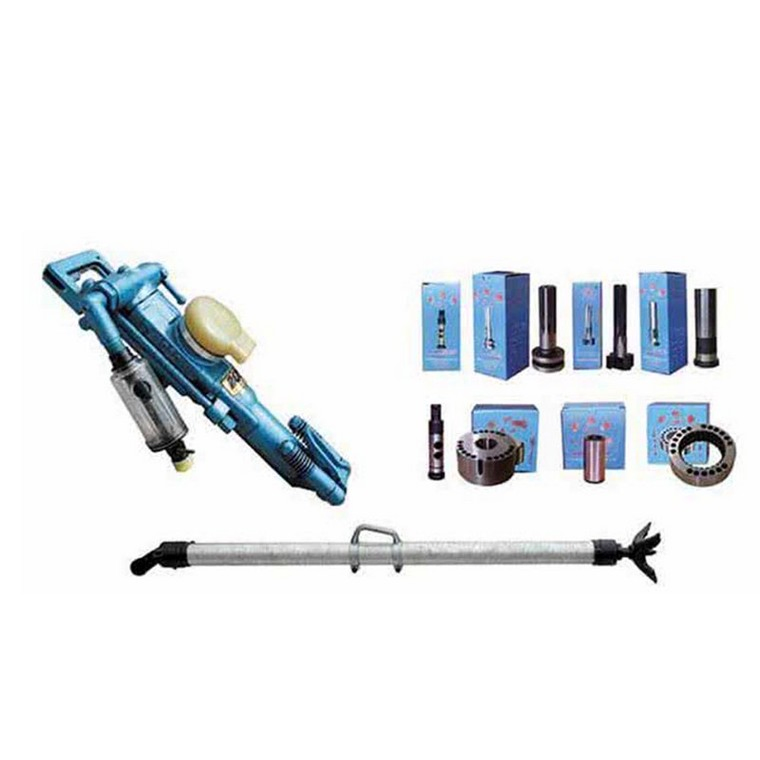 Proper Price Portable Pneumatic Jack Pneumatic Air Leg Rock Drill Handheld Dual Purpose Rock Drilling