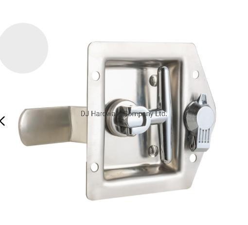 Stainless Steel Carriage Lock for Truck Tool Box T- Handle Lock