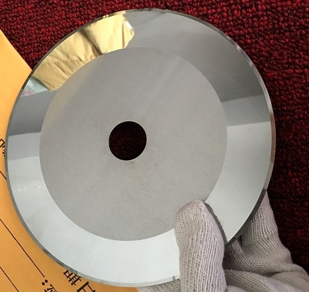 Carbide Tungsten Alloy Slitting Blade Cutter for Cutting Paper Film Fabric Adhesive Package Tape