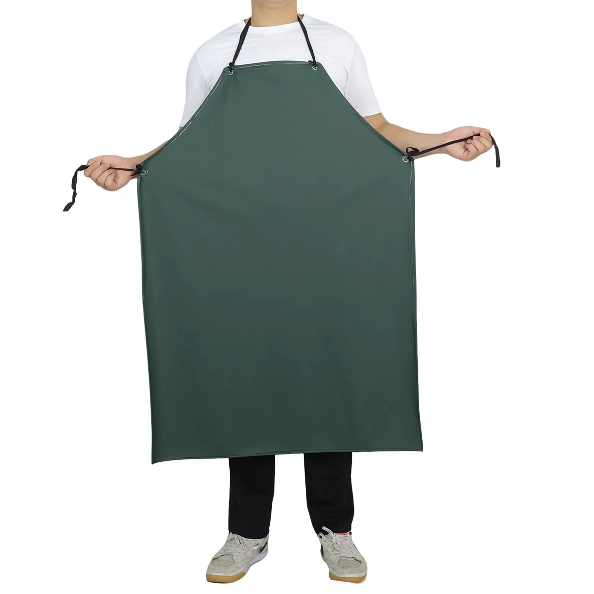 Food Processing Industry Heavy Duty PVC/TPU Chemical Resistant Apron Waterproof Rubber Apron