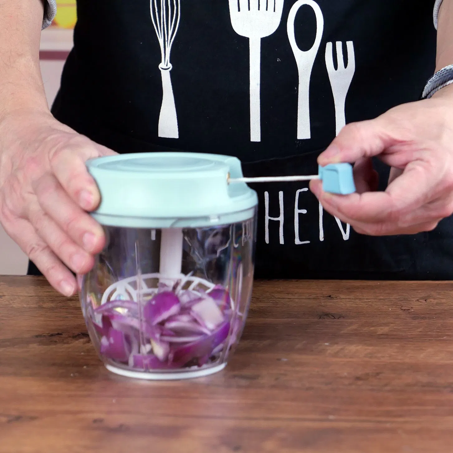 Тёрка-измельчитель овощей с контейнером, BPA-free