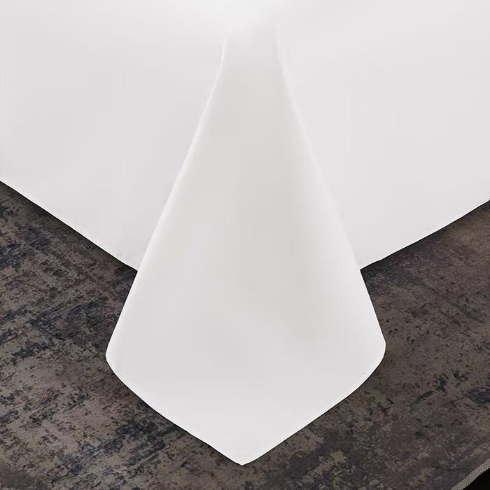 OEM/ODM Wholesale Luxury White Premium 100% Cotton Bedsheet Quilt Comforter Duvet Hotel Bedding Set