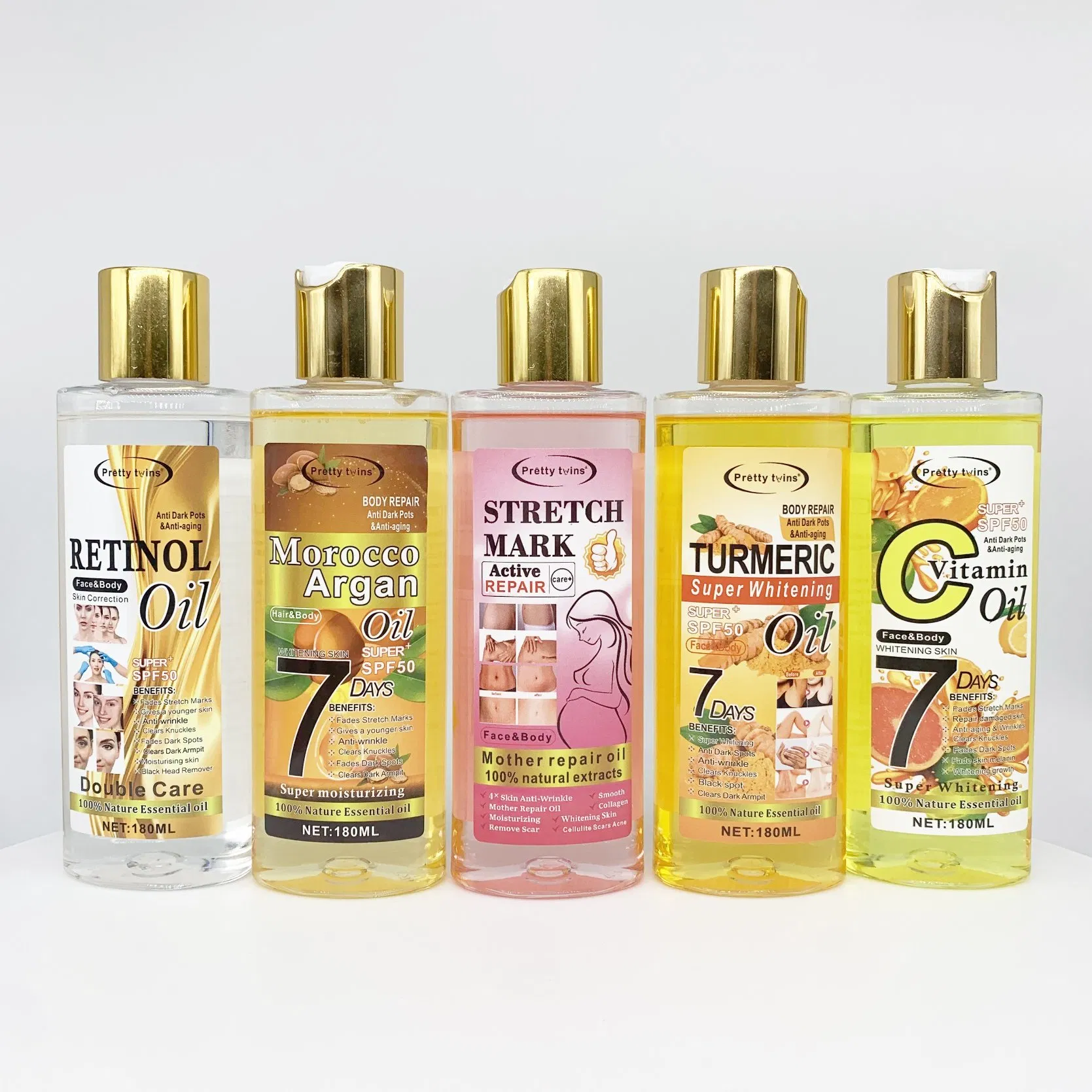 Wholesale Facial Body Skin Care Essence Improved Vitamin Retinol Oil Anti Dark Pots Anti Aging 100%Nature Essential