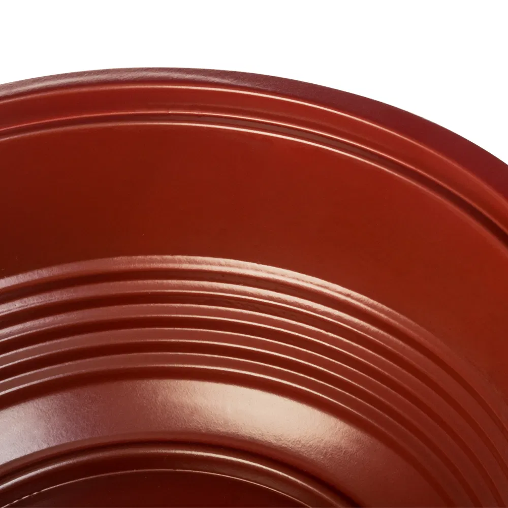 Sunyo Takeaway Food Packaging Takeout Togo Fast Red Salad Fruit Soup Bowl