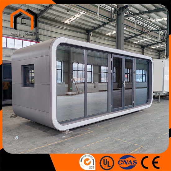 Custom Luxury Office Building Prefabricated Home Garden Apple Cabin Cabin