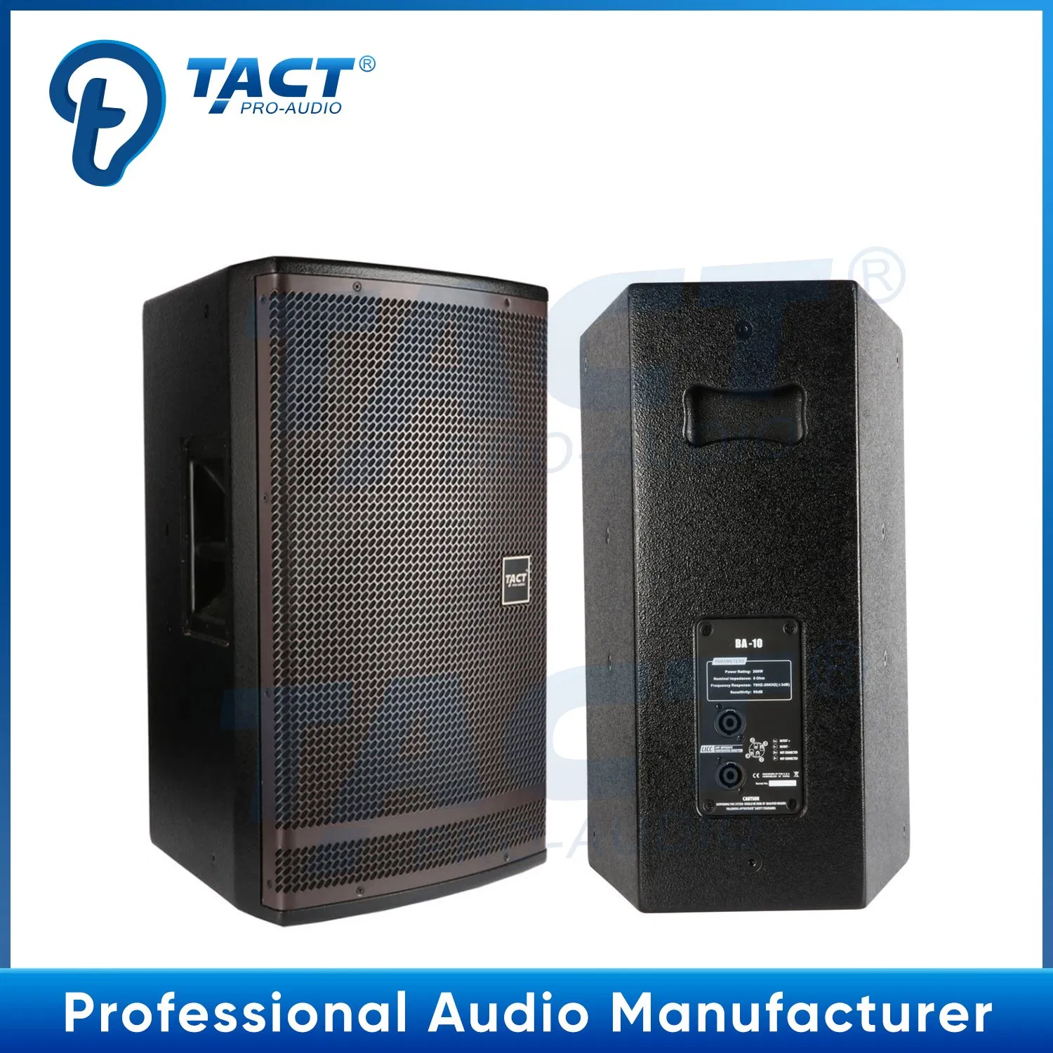 Tact Ba10 Single 10 Inch Passive Multi-Functional PA Speaker