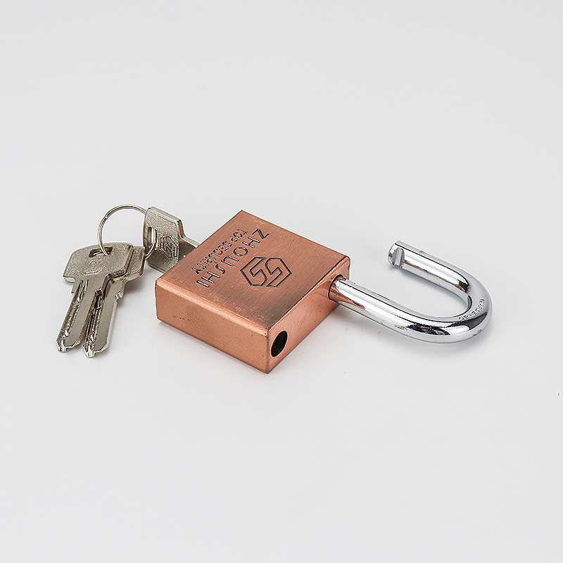 Top Security Heavy Duty Antique Copper Plated Big Super Square Iron Padlock