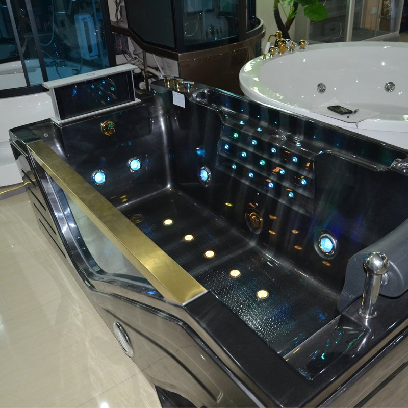 Hot Sale Deluxe Colorful Clear Acrylic Indoor Bathtub