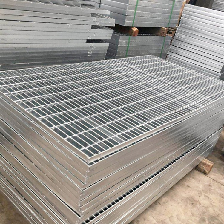 Customized Durable Galvanized Steel Drain Cover Office Building Floor Drain Grate Plate Mesh Steel Grating for Drainage Cover