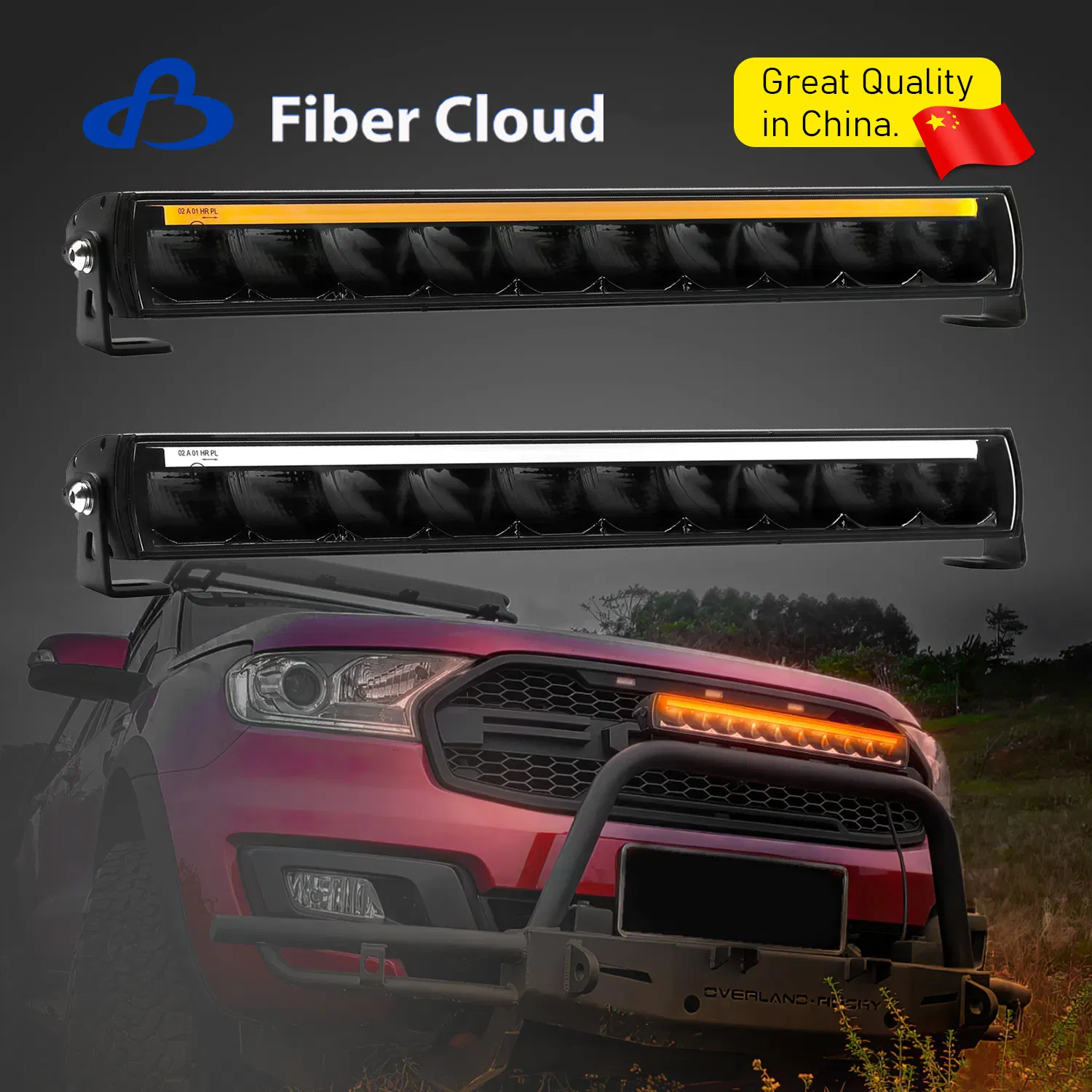 12V LED автомобильный прожектор, 10 дюймов, 50W, однострочный, влагозащищенный IP69K