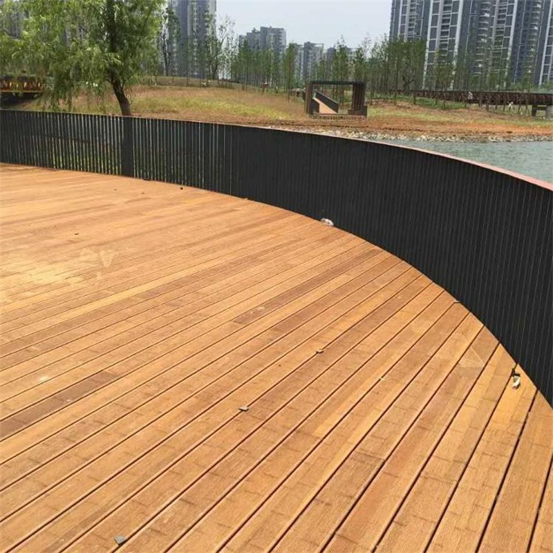 Anti Moisture Anti Fungal Durable Garden Patio Bamboo Decking