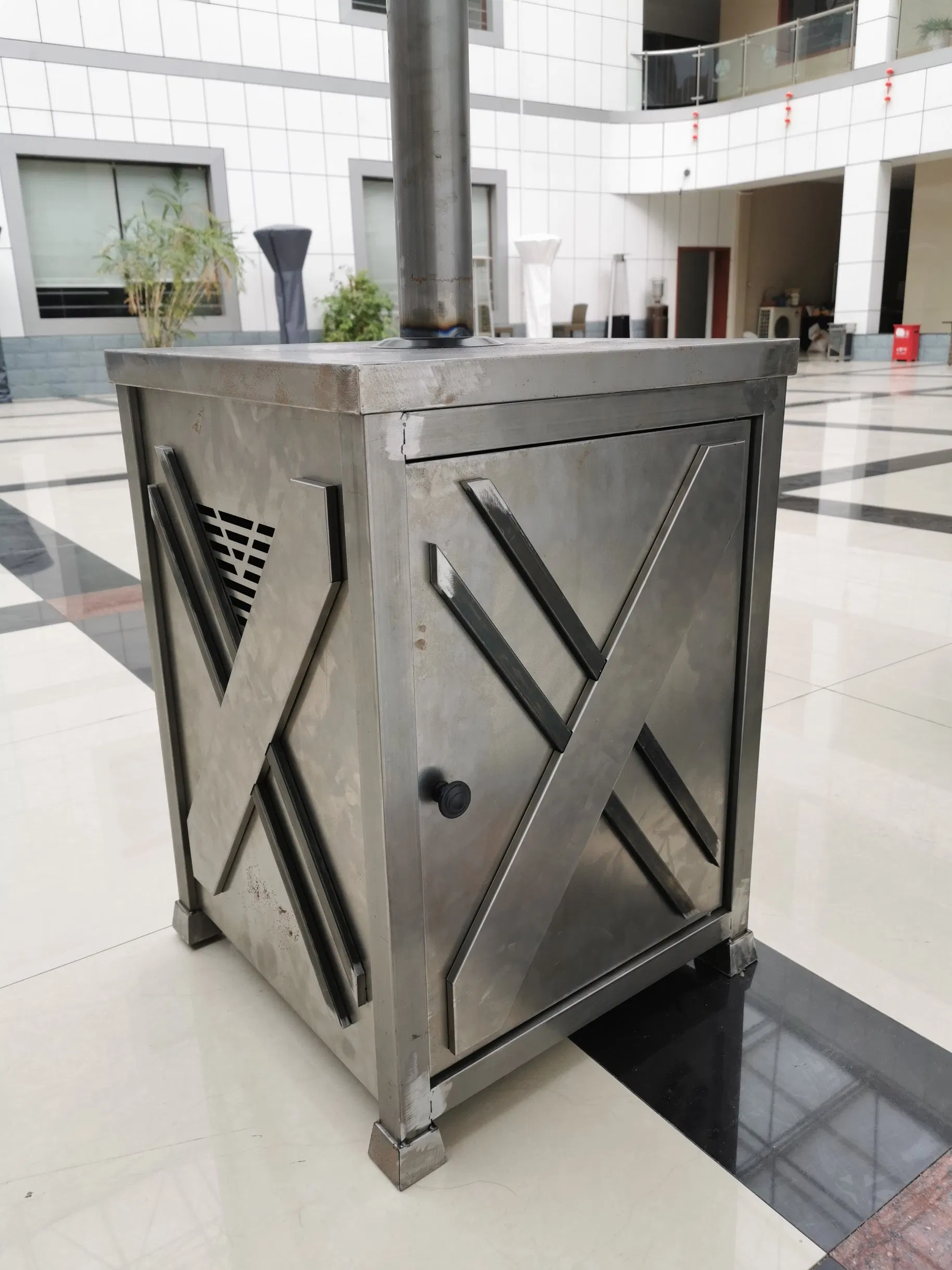 Outdoor Propane Standing Lp Iron Powder Gas Patio Heater