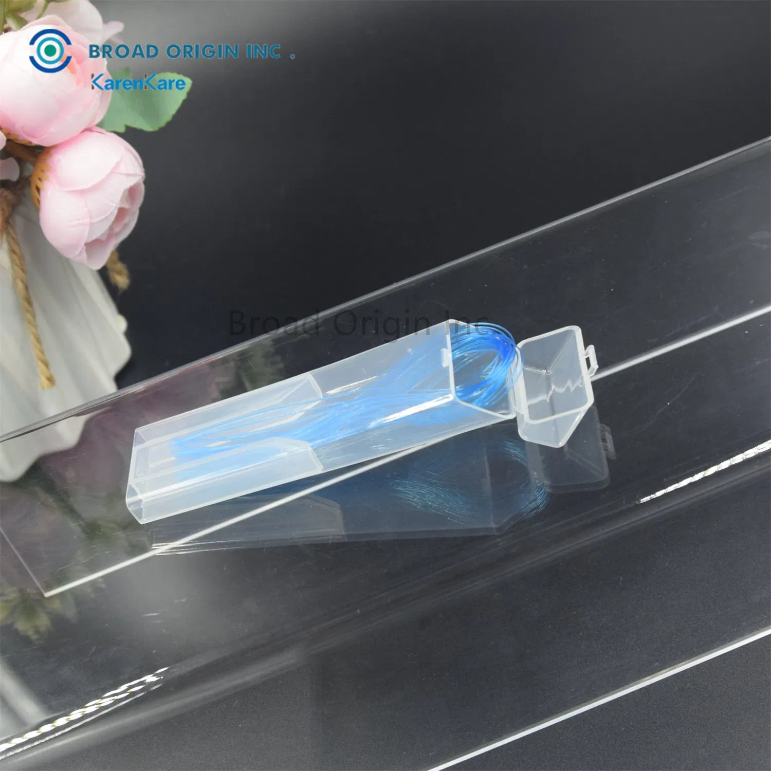 Orthodontic Dental Floss Threader Portable Floss Threader for Braces