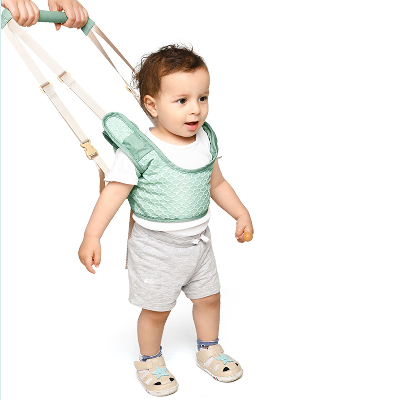 Handheld Baby Walking Assistant Harness Adjustable Kids Walking Learning Belt