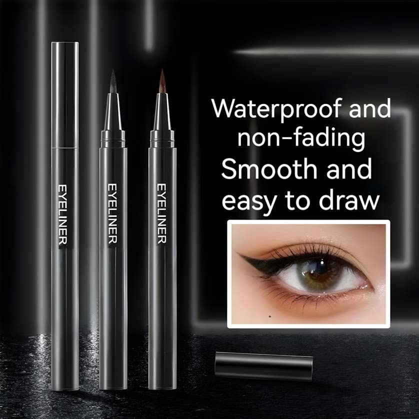 Hot Selling Liquid Eyeliner Pencil Waterproof Sweatproof Long-Lasting Customize Label Eye Liner Pencil Wholesale