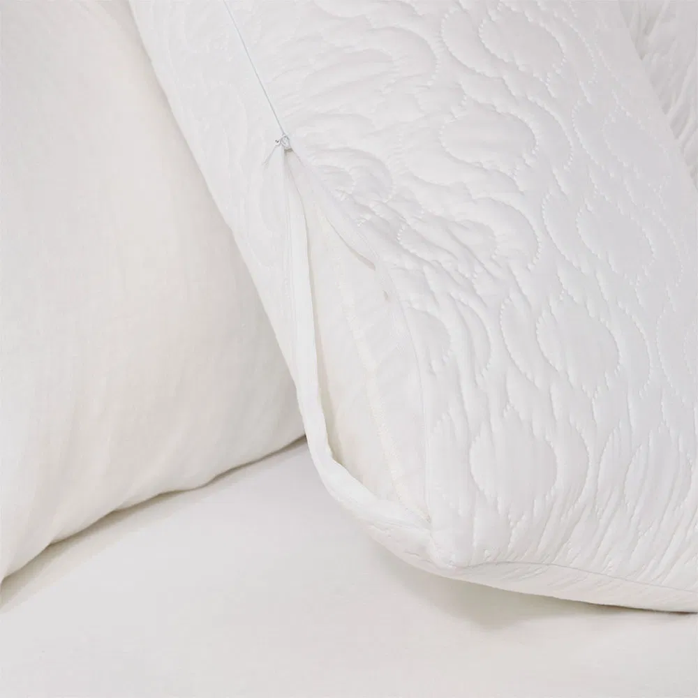 Elegant Solid Color Soft Comfortable Breathable Home Use Durable Pillow Cover Pillowcase