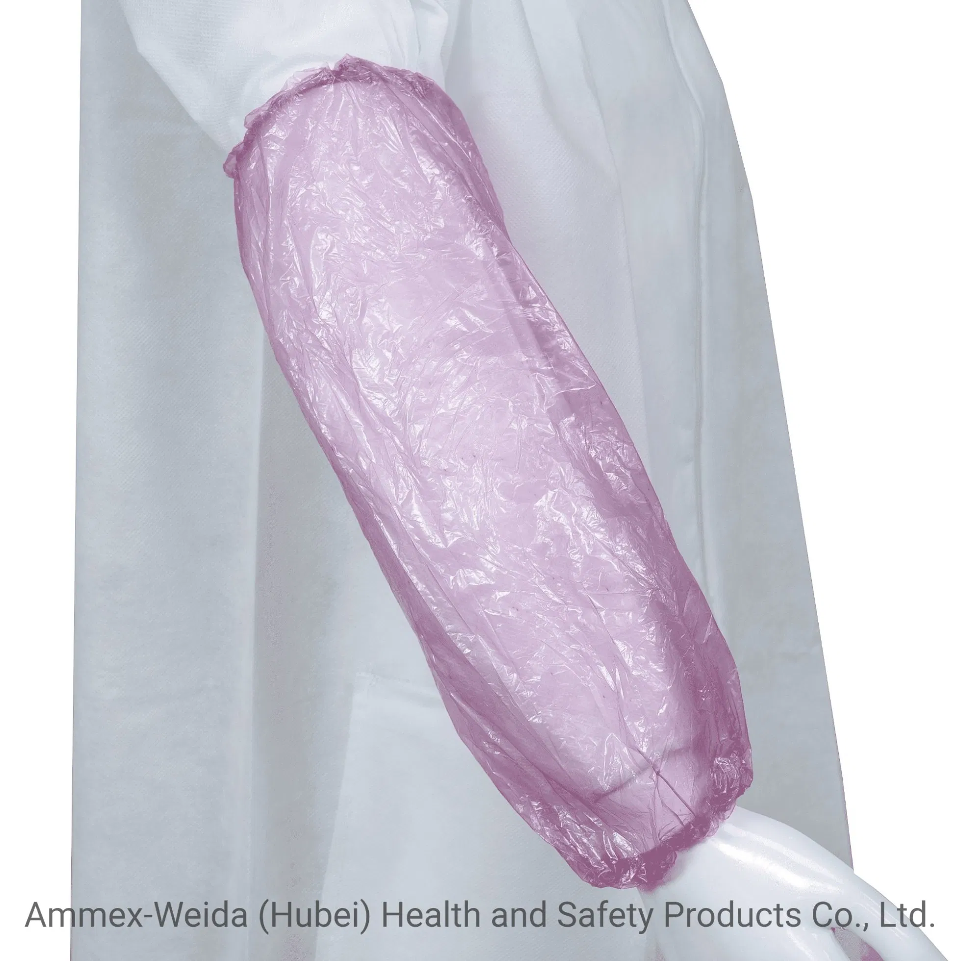 Disposable Use Waterproof PE Oversleeves for Protect Arm From Oil/Water/Dust in Work