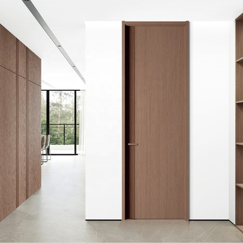 Eco-Friendly Paint-Free PVC MDF Wood Apartment Suitable Ecological Paint Door