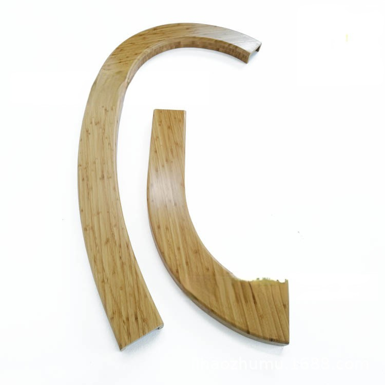 Solid Bamboo Handrail Outside Bamboo Stair Railing