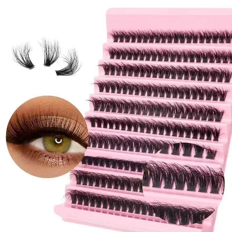 Wholesale High Quality 30d 40d 50d 60d 80d 100d Mixed Private Label DIY Segment Cluster Eye Lashes