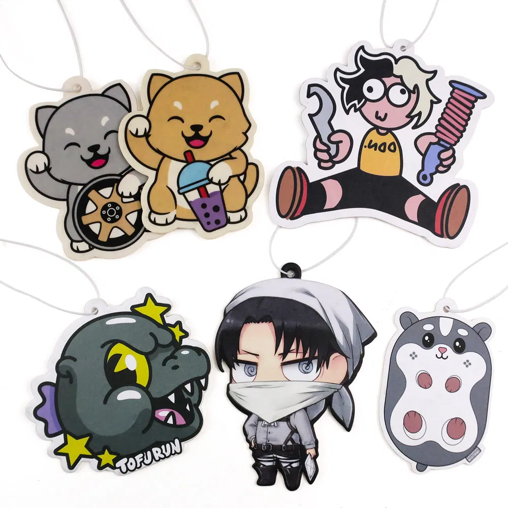 Factory Price Hot Sale Custom Logo OEM Hanging Paper Car Perfume Air Freshener Hanging Auto