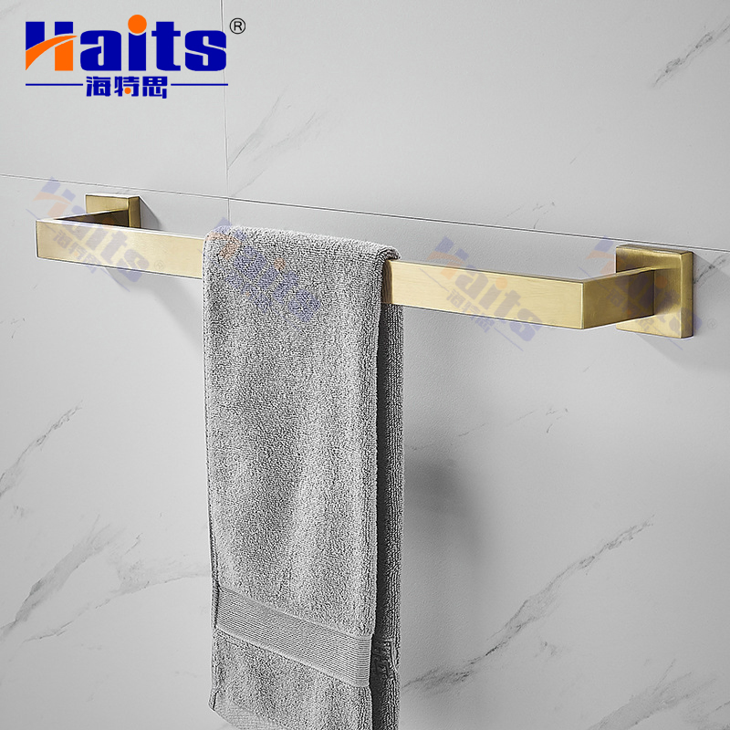 Полотенцедержатель для ванной Haits, матовое золото