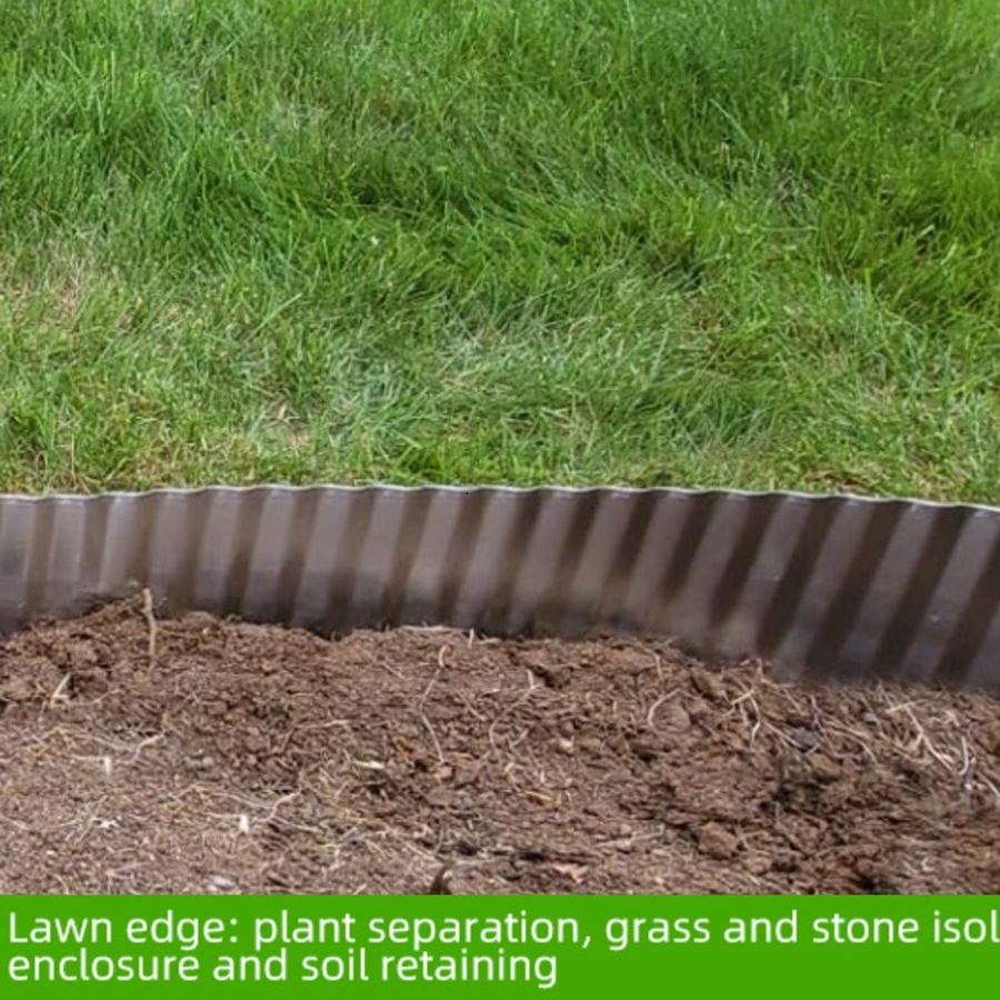 Corten Steel Landscape Lawn Edging Landscape Corrugated Edging