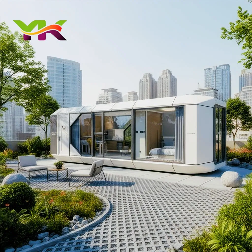 Factory Price Building Modular Mobile Home Prefab Luxury Space Capsule House Container Modern Cabin Residential Home Prefabricated Hotel Mini Portable Apple Pod