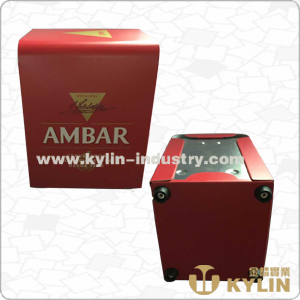 New Red Square High Quality Metal Napkin Dispenser