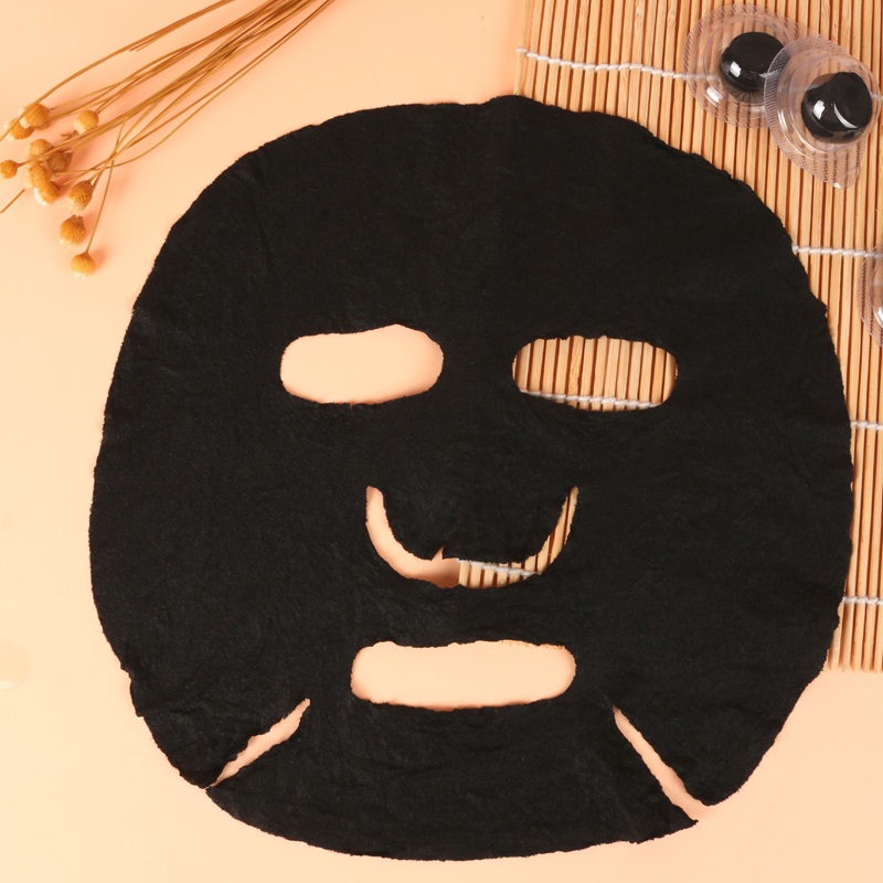 Jelly Cup Bamboo Charcoal Compressed Facial Mask - White and Black Variants