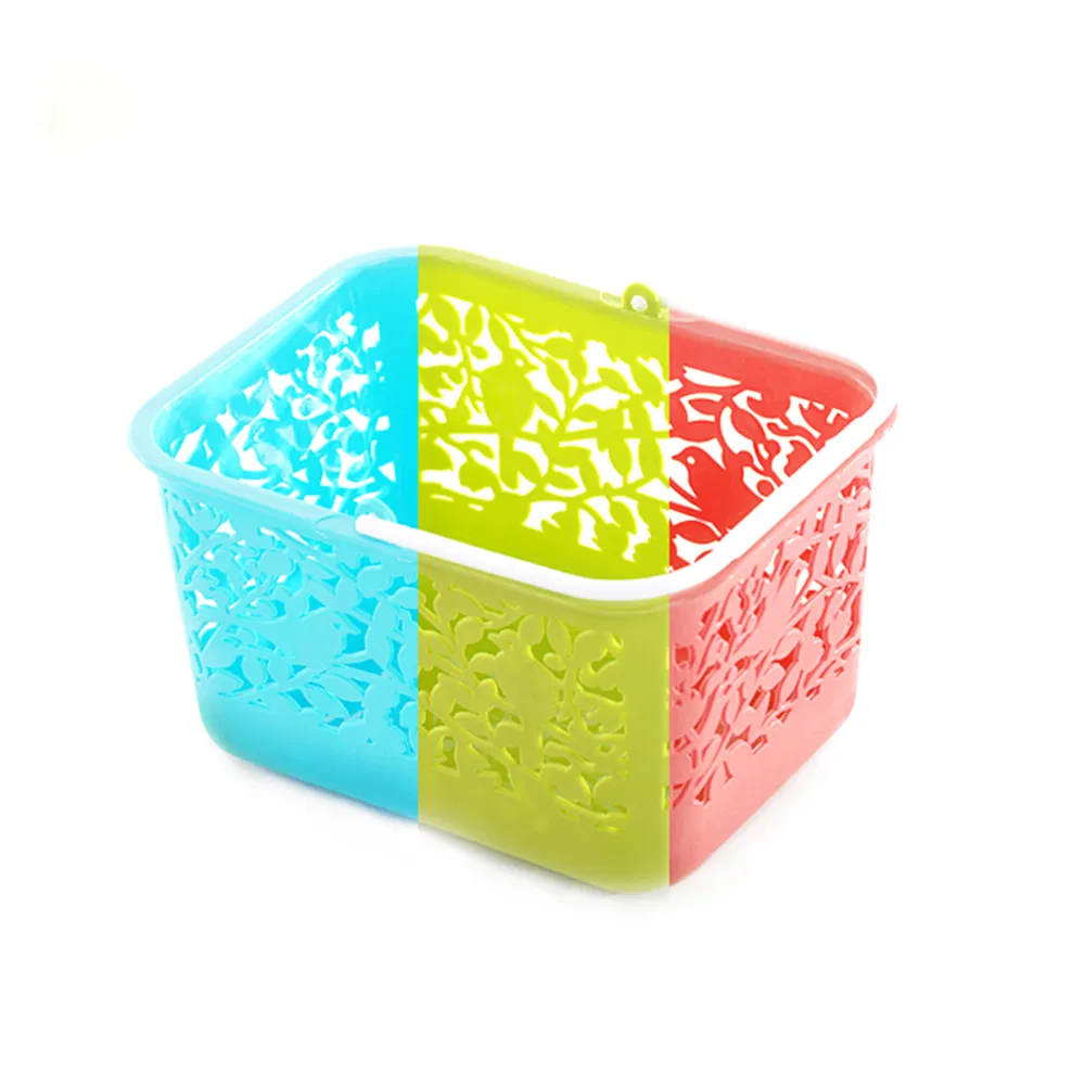 A77 Best Price Plastic Shopping Small Baskets Mini Baskets with Handles