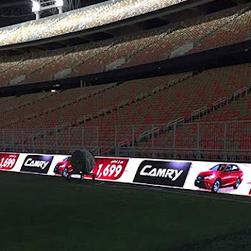 P4 P5 Sport Field LED Screen Panels Fence Advertising LED Display Screen